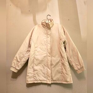 Vintage 1980's Pace Setter Off White Cargo Jacket | Size Medium